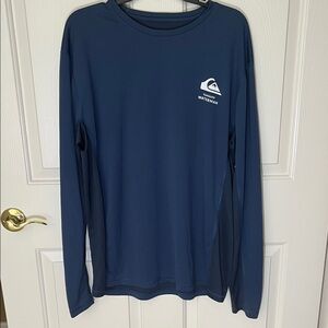 Quiksilver Navy Long Sleeve Tee XL